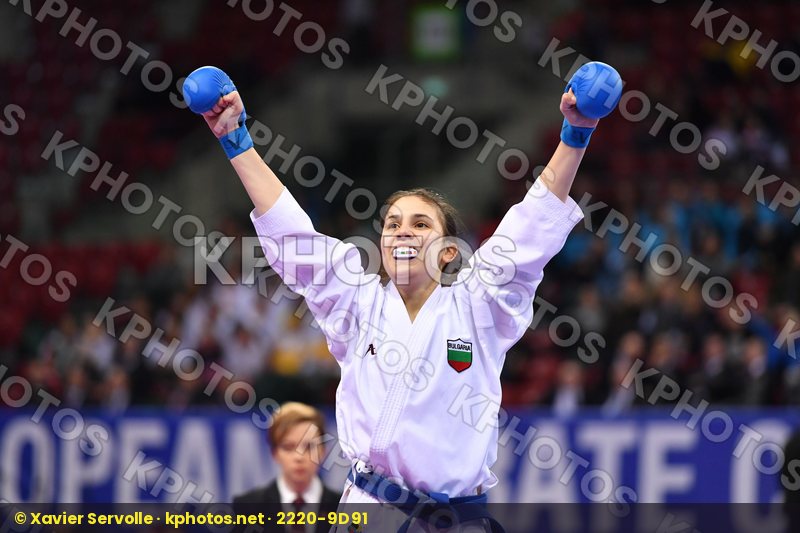 Bulgaria Goranova Ivet Hirt Silvia Junior kumite female -53 kg S