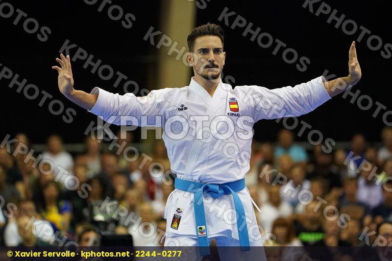 Gold match Male Kata Quintero Damian Spain