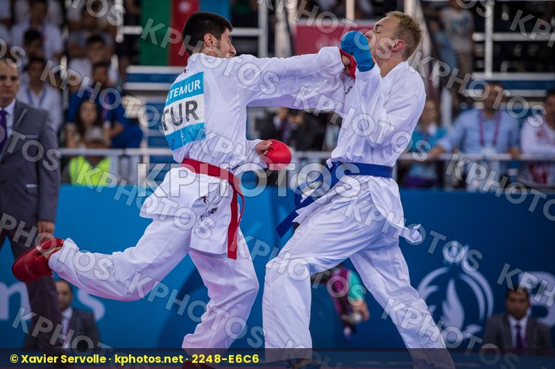-75 kg Bitsch Noah bronze Eltemur Erman finals Germany kumite Tu