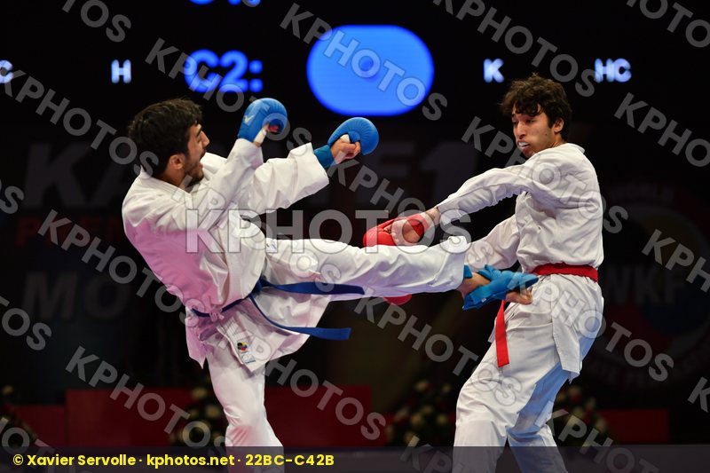 Egypt Elsawy Ali Kemaloglu Omer Male kumite -67 kg Turkey