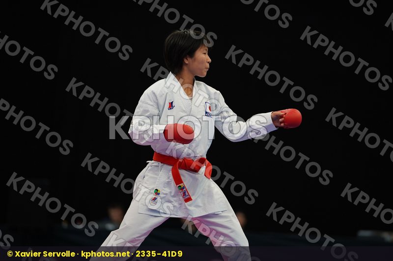 Female kumite -50 kg Germany Hubrich Shara Japan Miyahara Miho