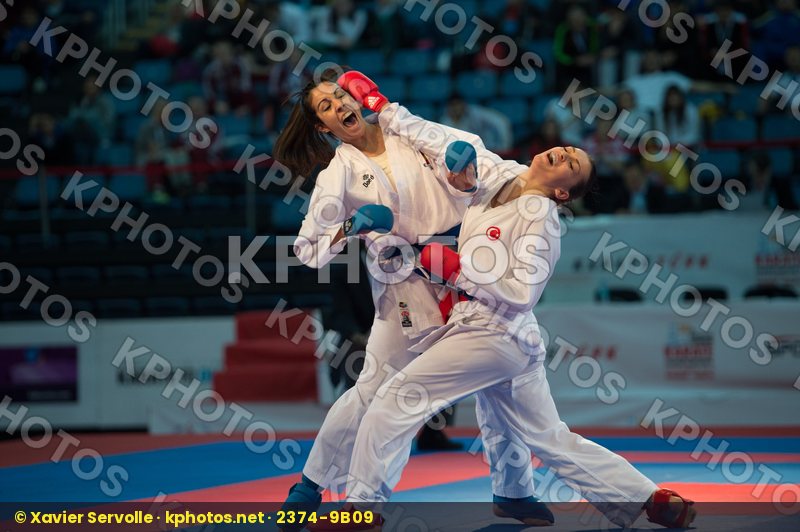 -68 kg bronze match Burucu Hafsa Seyda female kumite Spain Turke
