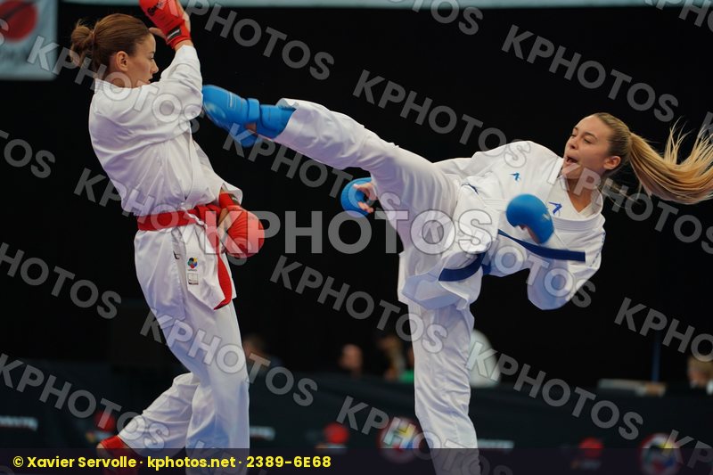 Female kumite -55 kg Terluyga Anzhelika Turkey Ukraine Yakan Tub