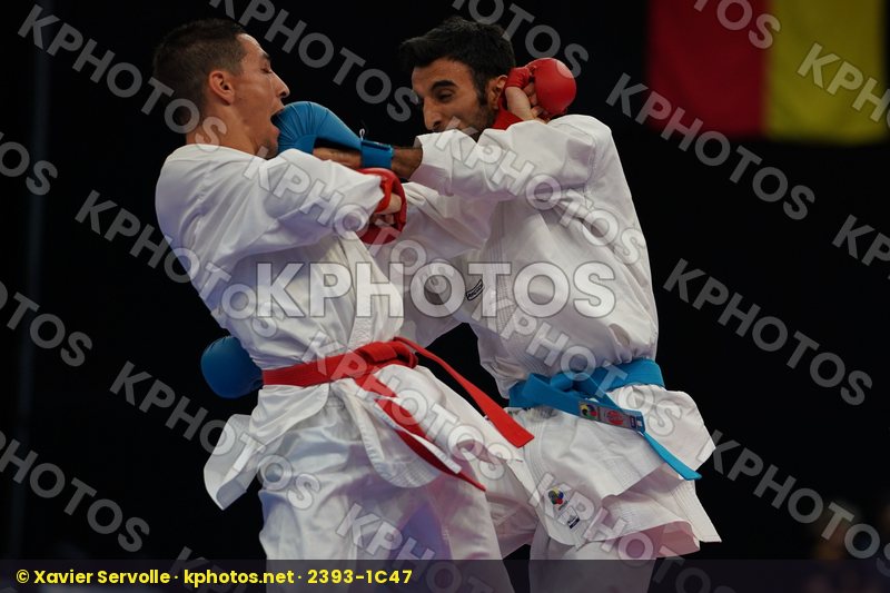 Agoudjil Sofiane France Kaya Aykut Male kumite -60 kg Turkey