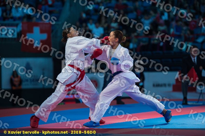 -55 kg finals kumite Thouy Emilie top Turkey Yakan Mehmet