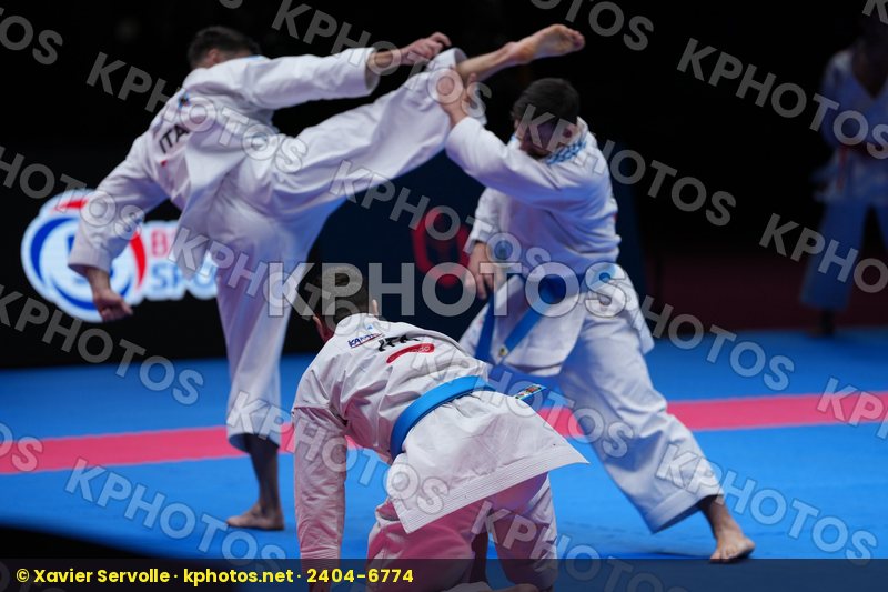 ITALY in Team Male Kata - Final Bout