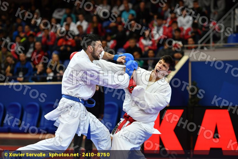 Croatia Italy Kvesic Andelo Male kumite 84+ kg Marino Simone