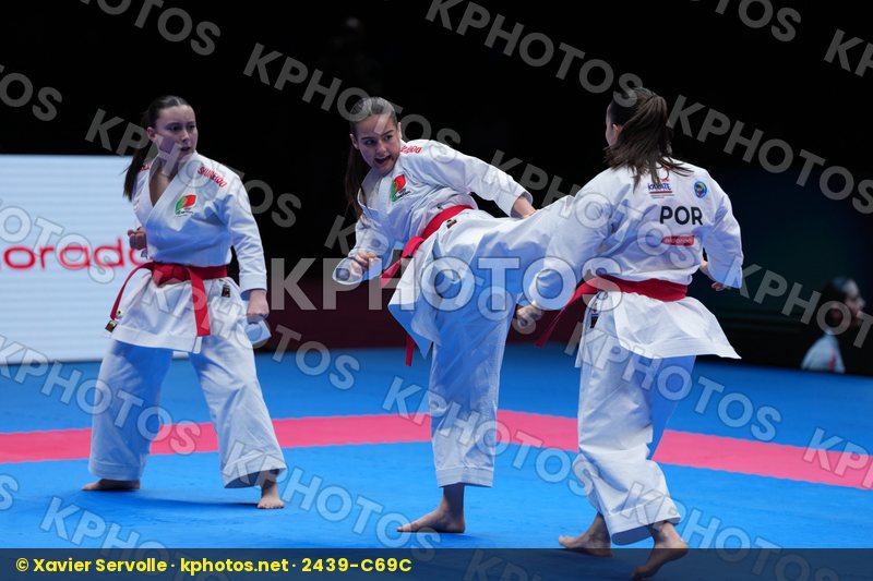 PORTUGAL in Team Female Kata - Final Bout