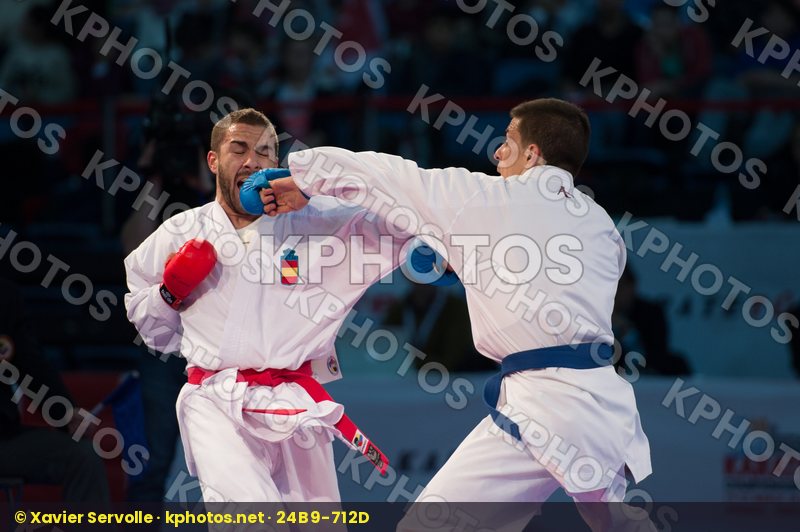 -60 kg bronze match Fyr Of Macedonia Gomez Garcia Matias kumite