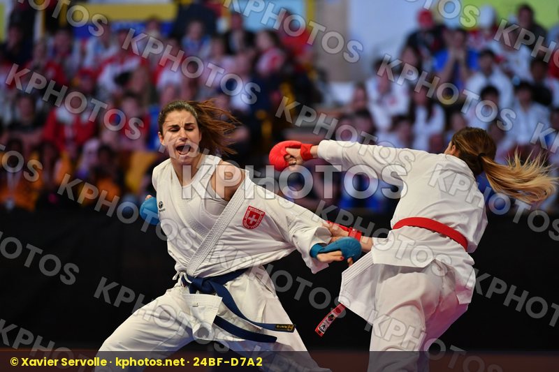 Azerbaijan Female kumite -68 kg Quirici Elena Switzerland Zarets