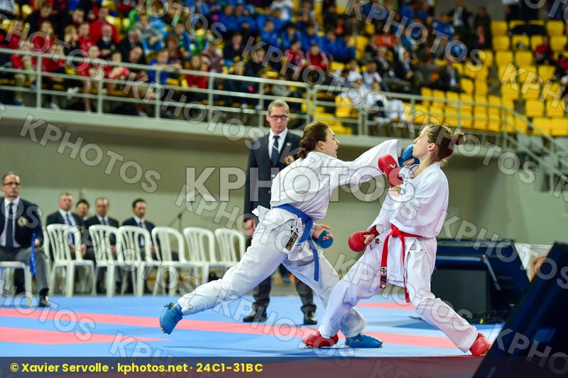 -61 Kg Croatia Female Hayashi Kumite Maric Tina Prekovic Jovana