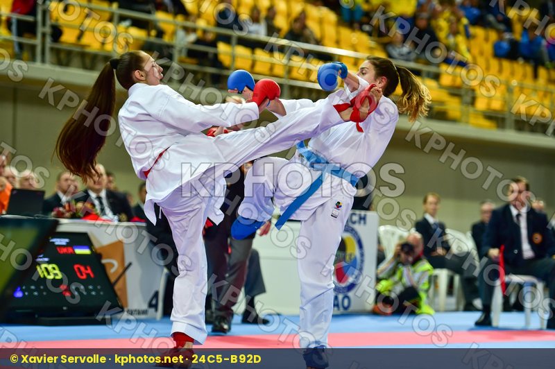 -54 Kg Cadet chyprus Demirturk Gulsen Female Kumite Shostak Dian