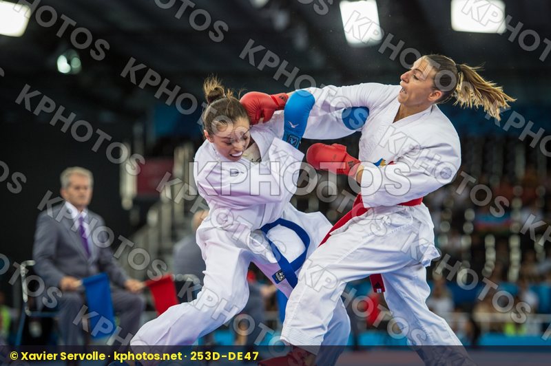 -50 kg day1 France Kryva Kateryna kumite qualification Recchia A