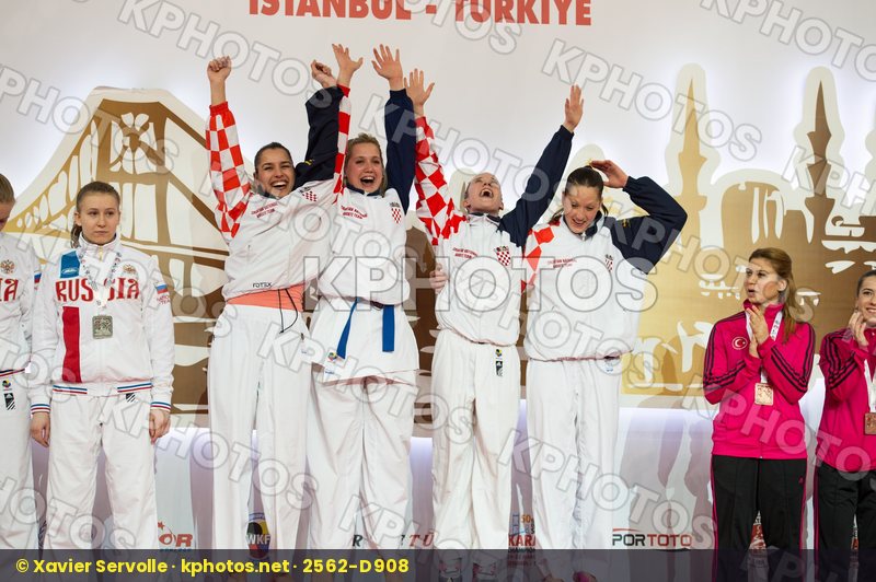 female podiums Russian Federation team