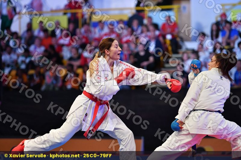 Azerbaijan Female kumite -68 kg Quirici Elena Switzerland Zarets