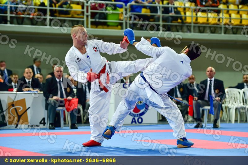 -84 Kg Aktas Ugur Budo Nord Denmark Korte Kevin Kumite Male Turk
