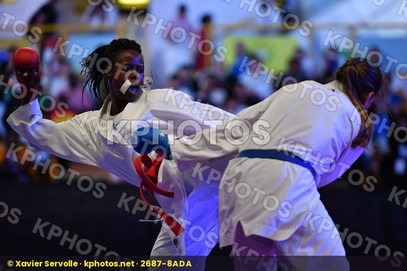 Cameroon Female kumite 68+ kg Ogandoa nsioma Stella United state