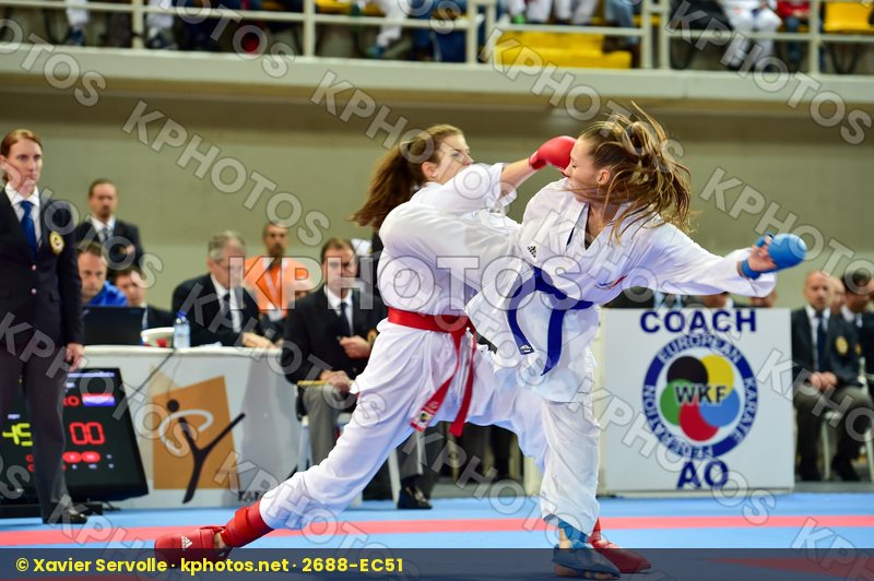 -59 Kg Barac Marina Croatia Female France Junior Kumite Philippe