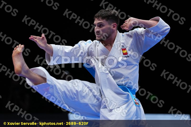 MARTIN ROMERO RAUL (SPAIN) in Male Kata - Final Bout
