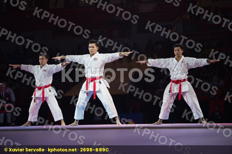 Dubai final kata Malaysia Male team