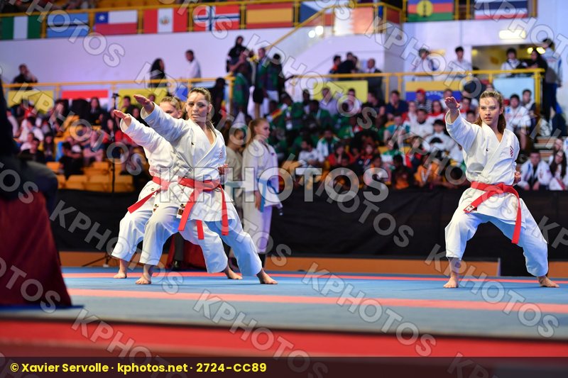 Croatia Croatia Croatia Female team kata Goju shiho sho