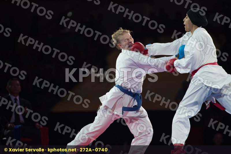-61 Kg Dubai Egypt Farouk Giana Mohamed Female final kumite Slov