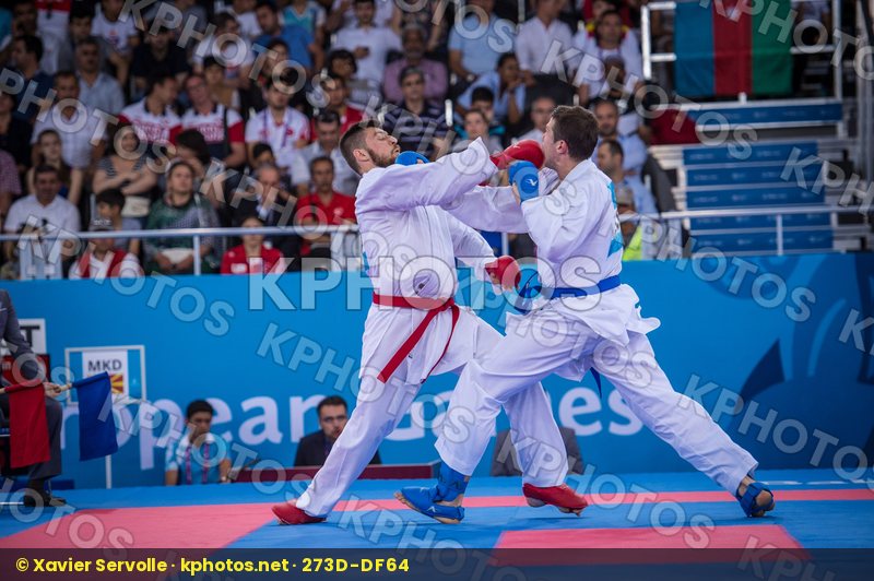+84 kg Bitevic Slobodan bronze Fyr Of Macedonia kumite Nestorovs