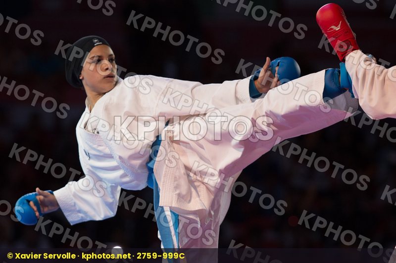 -50 Kg Austria Dubai Female final kumite Plank Bettina Radwan Ra