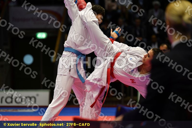 Canada China Female kumite -61 kg Jumaa Haya Yin Xiaoyan
