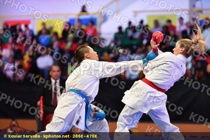 Female kumite -61 kg Thi ngoan Nguyen Turkey Viet nam Yakan Tuba
