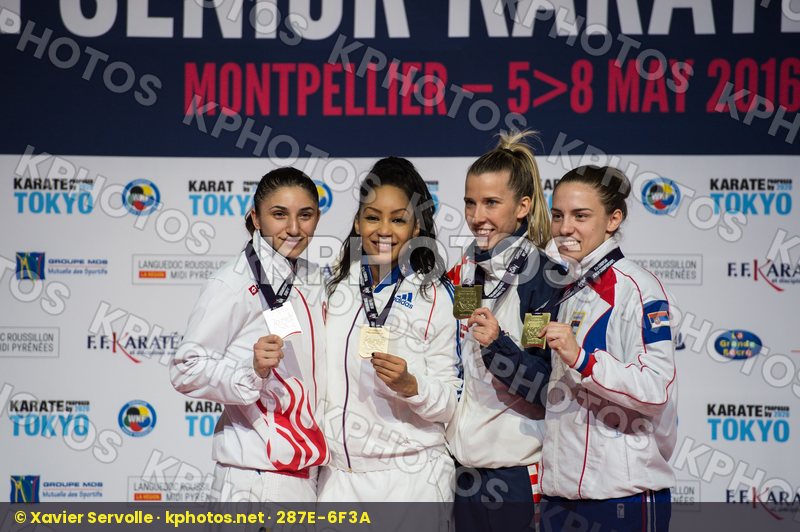 -61 Kg Coban Merve Croatia Female france Ignace Lucie kumite Len