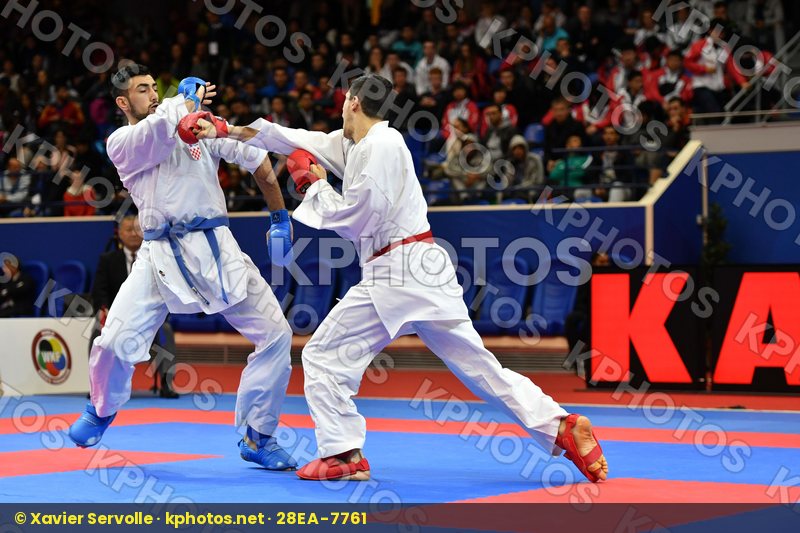 Croatia Italy Kvesic Andelo Male kumite 84+ kg Marino Simone