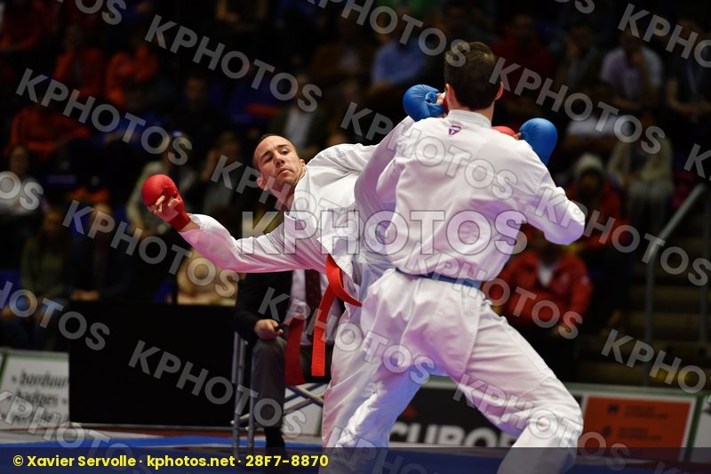 Costa Logan France Male kumite -75 kg Scott Thomas United states