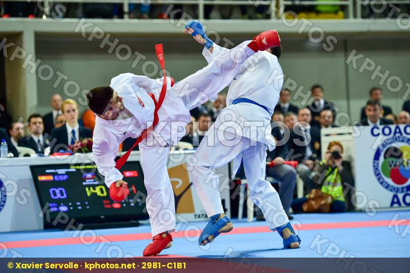 Kumite Male Medina Cisneros Angel Samdan Eray Spain Turkey U21
