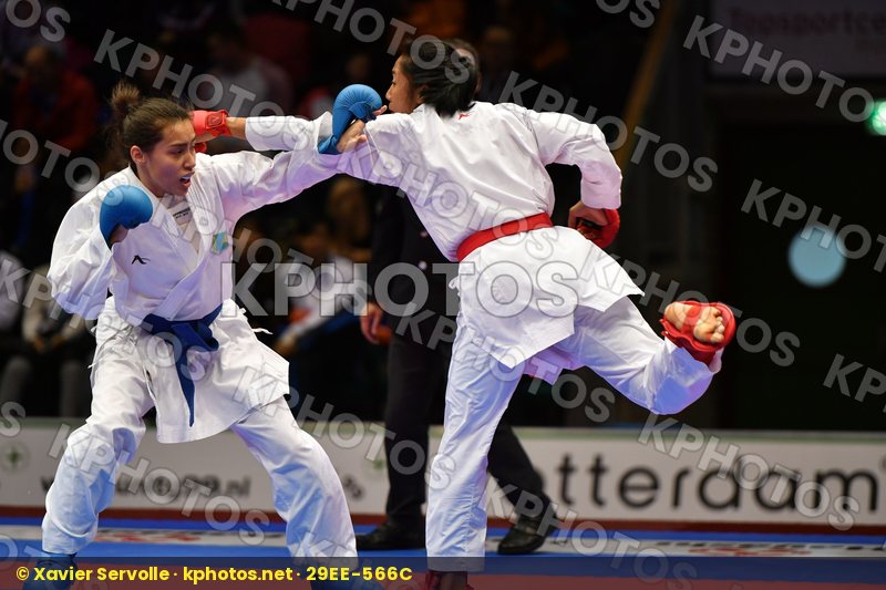 Coky Cokorda Istri Female kumite -55 kg Indonesia Kazakhstan Muk
