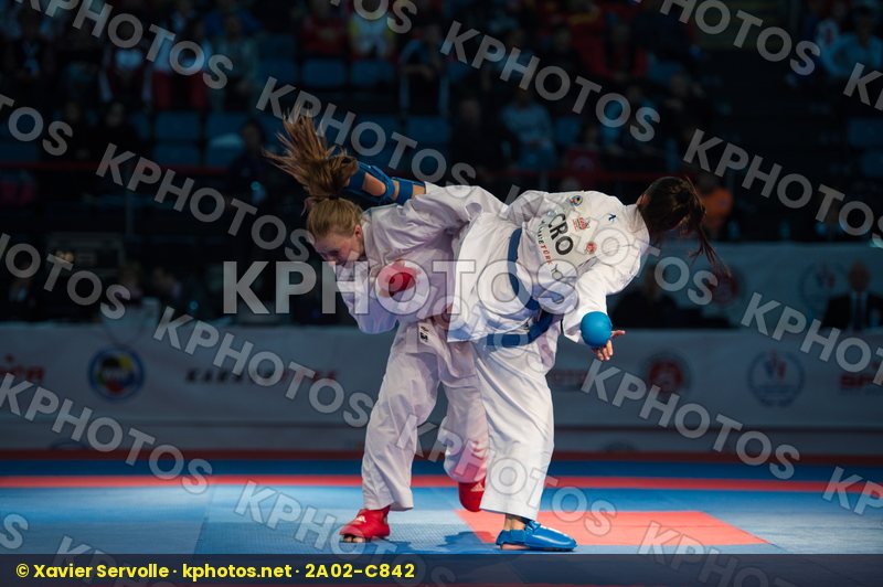 Croatia female finals kumite Russian Federation Sales Azra team
