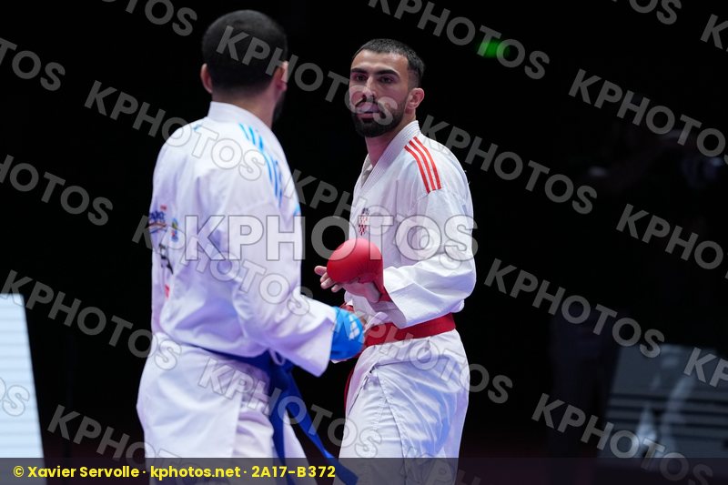 KVESIC ANDJELO (CROATIA) vs FILALI MEHDI (FRANCE) in Male Kumite 84+ Kg - Final Bout