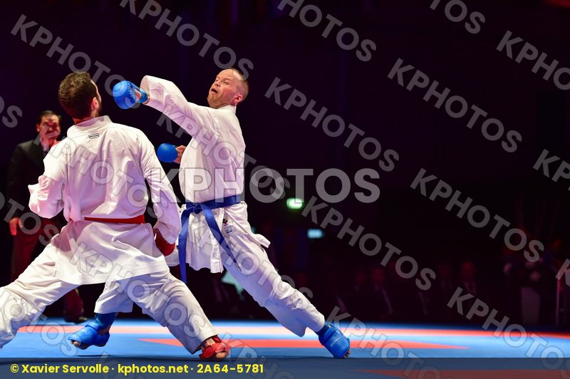 -84 kg kumite Netherlands Petersen Timothy Turkey Usda Aykut
