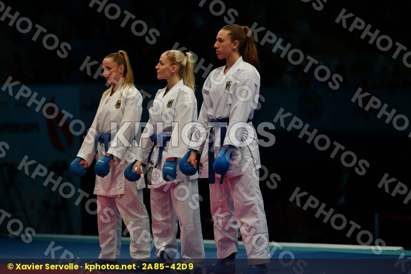 Female team kumite Germany Germany Germany Slovakia Slovakia Slo