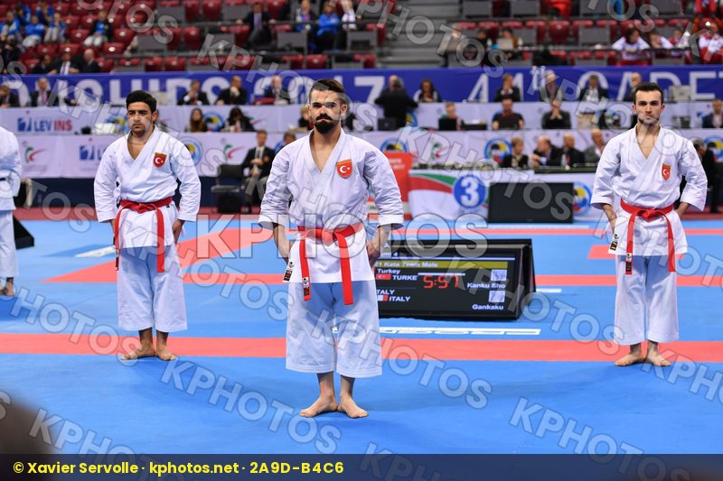 Kanku Sho Turkey U21 kata team male