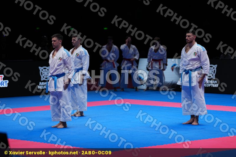 ITALY in Team Male Kata - Final Bout