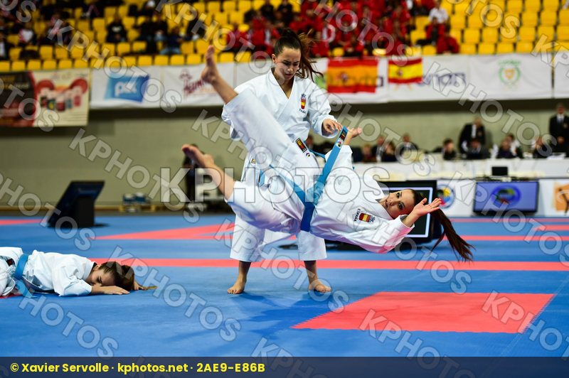 Cadets et Juniors DaeDo Female Kata Spain team