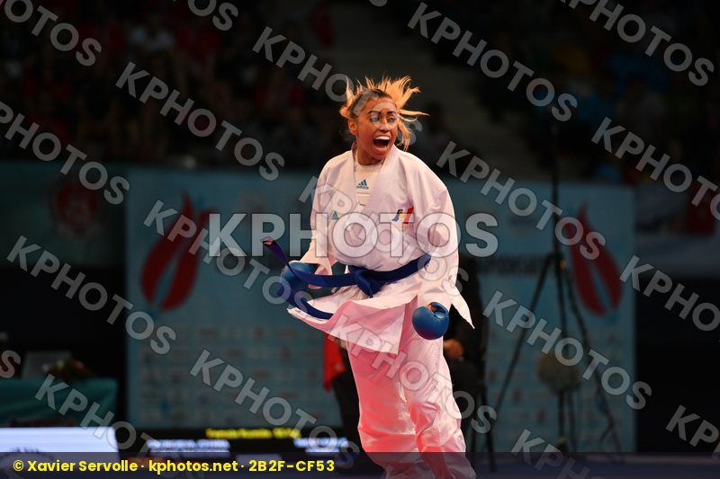 Female kumite -55 kg France Fyr of macedonia Georgieva Jovana Th