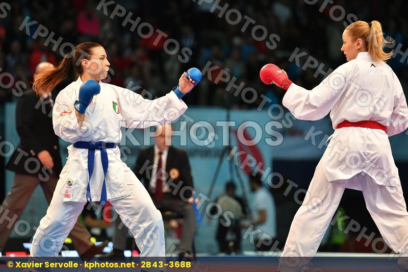 Cardin Sara Female kumite -55 kg Italy Turkey Yakan Tuba
