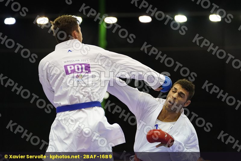 Iran Islamic Republic of Male Kumite -84kg Poland Poorshab Zabiollah Warda Kamil