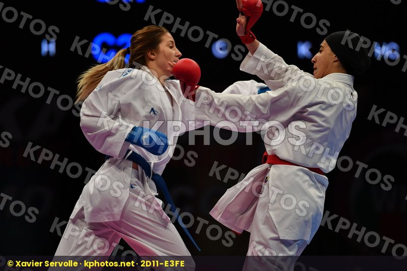 Egypt Female kumite -68 kg France Mohamed Nada Zaretska Iryna