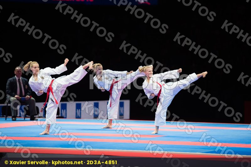 Category Country1 Country2 female team kata final france Germany