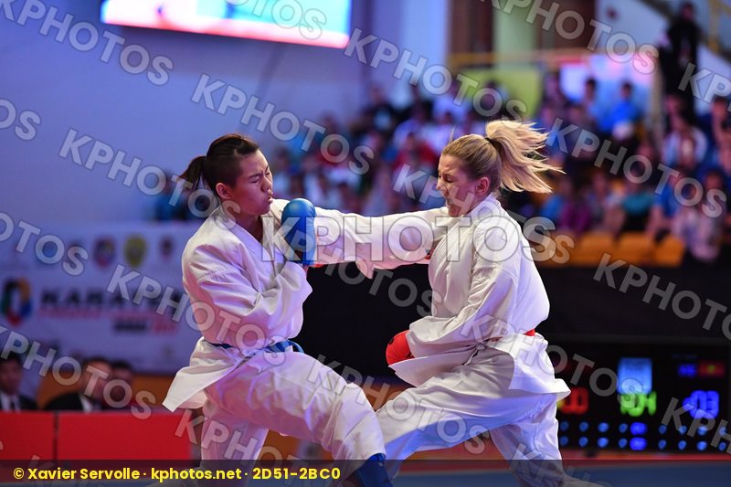 Female kumite -61 kg Thi ngoan Nguyen Turkey Viet nam Yakan Tuba