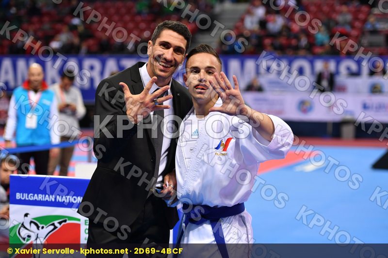 Dacosta Steven France Ryaboshapko Kyrylo U21 kumite male -67 kg