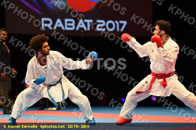 Alharbi Abdullah Egypt Male kumite -60 kg Salama Malek Saudi ara